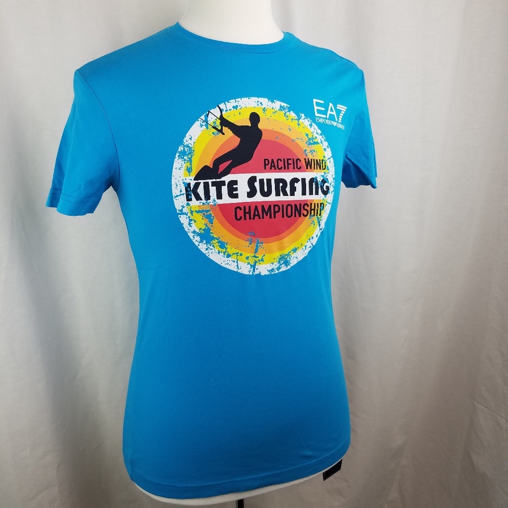 NWT EA7 Pacific Wind Kite Surfing Championship T